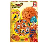 Educa - 3D Puzzle Balón Dragon Ball con 32 Piezas y con el Que podrás Jugar | Podrás Montar Distintas Formas (19371)