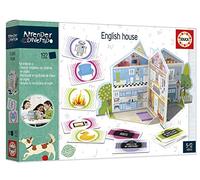 Educa - Aprender es Divertido: English House: Aprende inglés practicando la Lectura, el reconocimiento de Palabras y Frases en inglés, Juego Educativo para niños, A Partir de 5 años (18705)