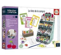 Educa - Aprender es Divertido: La Lista de la Compra, Aprende sobre Alimentos y su importancia nutricional Juego Educativo para niños, A Partir de 5 años, Multicolor (18704)
