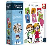 Educa, Aprender es Divertido, Las Emociones, Juego Educativo Donde aprenderán a gestionar Las emociones de Forma Divertida Jugando en Familia, Recomendado para niños a Partir de 4 años (18706)