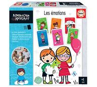 Educa Aprender es Divertido. Las emociones. Juego Educativo para Niños. +4 años. Ref. 18829, Color multicosecha, Mediana
