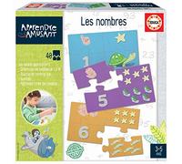 Educa Aprender es Divertido. Los números. Juego Educativo para niños. +3 años. Ref. 18824, Color multicosecha