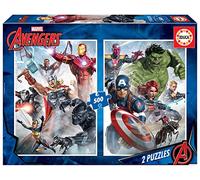 Educa - Avengers, Vengadores, Marvel | Puzzle Adultos de 500 Piezas | Incluye Pegamento Fix Puzzle | Medidas: 34 x 46 cm | A Partir de 11 años (17994)