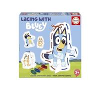 Educa - BlueY | Set 4 Figuras Bluey con Montaje Creativo | Juego Educativo sensorial para niños | Juguete para la motricidad Fina | Recomendado A Partir de 3 4 5 años (20399)
