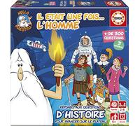 Educa Borrás - 17353.0 - Mini Jeu Il Etait UNE Fois… L' Homme Jeu de Plateau Gris