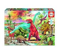 Educa - Puzzle Dinosaurios 100 Piezas | Puzzles Infantiles a Partir de 6 años (13179)