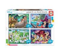 Educa Borrás - Disney - Multi 4 puzzles progresivos 50-80-100-150 piezas