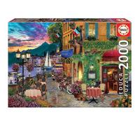 Educa - Puzzle 2000 Piezas para Adultos | Italian Fascino | Rompecabezas Difícil y Artístico de Italia | Puzzle Paisaje Decorativo y Relajante | Recomendado A Partir de 14 años (18009)
