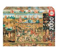 Educa - Puzzle de 2000 Piezas para Adultos | El Jardín de Las Delicias. Incluye Pegamento Fix Puzzle. A Partir de 14 años (18505)