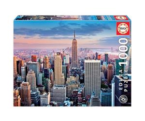 Educa Borras Puzle Manhattan Nueva York 1000pzs, Multicolor, Talla única (EB14811)