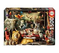 Educa Borrás - Puzzle 1500 piezas - La Mansión de los Animales