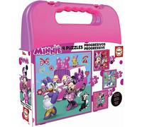 Educa Borras Puzzle Progresivo Minnie The Happy Helpers Maleta Infantil