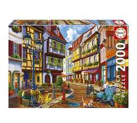 Educa - Calle Radiante | Puzzle de 2000 Piezas para Adultos. Medidas: 96 x 68 cm. Incluye Cola Fix Puzzle. A Partir de 14 años (19945)