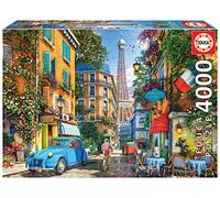 Educa - Calles de París, Puzzle de 4.000 Piezas, Medidas: 136 x 96 cm, Incluye Servicio de Pieza perdida hasta agotar existencias, A Partir de 14 años (19284)