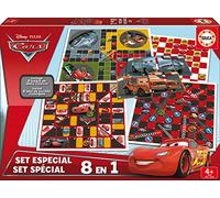 Educa - Cars Juego de Mesa. Set Especial 8 en 1, Juego de Mesa 16388