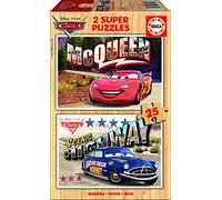 Educa - Cars - Puzzle de Madera, Color (Educa Borrás 16799)