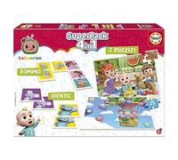 Educa - CocoMelon Superpack. Set de Juegos Educativos para Bebés. +36 Meses (19140)