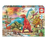 Educa Colección Dinosaurios 100 Piezas Rompecabezas de Calidad Premium Edades 12