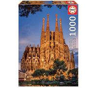 Educa - Puzzle de 1000 Piezas para Adultos | Sagrada Familia. Incluye Pegamento Fix Puzzle. A Partir de 14 años (17097)