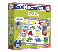 Educa - Conector Baby | Juego Educativo con más de 65 Preguntas y respuestas. 12 Temas Diferentes en Formato Libro y lápiz con luz y Sonido. Recomendado a Partir de 2 años (20087)