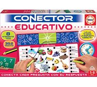 Educa - Juego Conector Educativo para niños. 8 Temas con 352 Preguntas para Poner la observación y razonamiento a Trabajar. +5 años (17203)