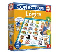 Educa Borrás Juego educativo Conector Lógica (20085) 12 temas +95 preguntas Luz y sonido +4 años