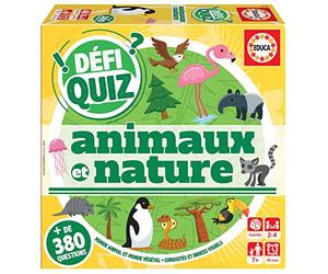 Educa - Defi Quiz-Animaux et Nature 18157 - Juego de mesa , color/modelo surtido