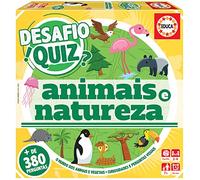 Educa - Desafio Quiz-Descobrir Os Animais E A Natureza. Jogo de perguntas e respostas. + 6 Anos. Ref (18222)