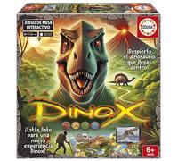 Educa - Dinox Juego de Mesa Interactivo Dinosaurios | Preguntas de Dinosaurios para niños Que despiertan la curiosidad | Juego Educativo de Dinosaurios | A Partir de 6 años (20379)
