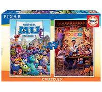 Educa - Disney Pixar Puzzles, 2x100 Piezas, Multicolor (18635)
