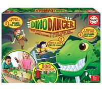Educa - Divertido y emocionante Juego de Mesa Infantil | Dino Danger. Juego de Tablero. Escapa del Dinosaurio y Evita Que te Coma (19450)