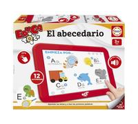 Educa - EducaTouch Junior Abecedario para Niños | Juego Educativo 3 Años | Juego educativo para aprender el abecedario para niños de 3 a 6 años. Incluye 12 actividades táctiles con letras y sonidos.
