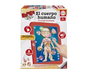 Educa - EducaTouch Junior. El Cuerpo Humano | Juego Educativo Electrónico Infantil | a Partir de 2 años (19174)