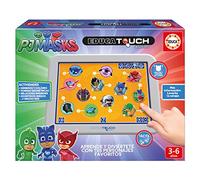 Educa - EducaTouch Junior PJ Masks, con música y Canciones Juego Educativo para niños, a Partir de 3 años (17430)