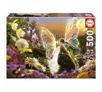 Educa Borrás Puzzle El Beso – 500 piezas, 48 x 34 cm, incluye Cola Fix – A partir de 11 años