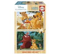 Puzzle EDUCA 2x25 Piezas, El Rey León