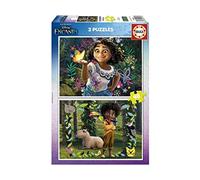 Educa - Encanto, Disney. 2 Puzzles de Cartón con 48 Piezas Cada uno, a Partir de 4 años. 2 Puzzles Infantil de cartón de Encanto compuestos por 100 Piezas Cada uno (19200)