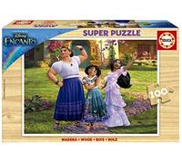 Educa - Encanto, Disney. Puzzle de Madera con 100 Piezas, a Partir de 6 años. 2 Puzzles Infantil de Madera Ecológica de Encanto Disney, Fabricado con Materiales Eco Friendly (19199)