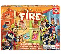 Educa - Fire ¡Bomberos al Rescate! Juego de Mesa Infantil de Estrategia. A Partir de 6 años. Ref. 18851