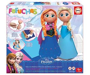Educa - Fofuchas - Set con diseño Elsa y Ana de Frozen Borras 16456