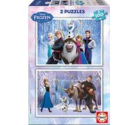 Educa - Frozen Disney Puzzles Infantiles, 2x100 Piezas, Multicolor (15767)