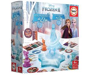 Educa - Frozen II Los Poderes de Elsa, Juego de Mesa con luz y sonidoy, a Partir de 4 años, Multicolor, Color/Modelo Surtido (18239)