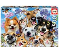 Educa fun in the sun selfie puzzle rompecabezas 500 pieza(s) animales