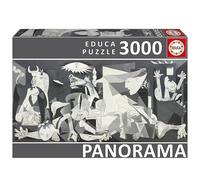 Educa - Guernica, Puzzle panorámico de 3000 Piezas, Medida aproximada una Vez montado, 144 x 68 cm, Incluye Servicio de Pieza perdida hasta agotar existencias, 14 años (14460)
