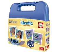 Educa - Identic Stitch. Juego de Memoria Educativo para bebés con 72 Cartas. Encuentra Las Parejas y Trabaja aptitudes básicas como agudeza Visual, atención y Memoria. A Partir de 3 años (20315)