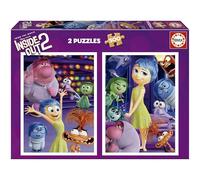 Educa - 2 Puzzles de cartón con 500 Piezas con Las imágenes de Inside out 2, diversión por Partida Doble Partir de 14 años (20101)
