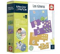 Educa - Yo aprendo Los números | Aprender es Divertido | Juguete Educativo niños 3 4 5 años para iniciarse con Las Cifras del 1 al 10 y relacionando Cifras y cantidades (18695)