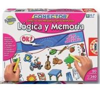 Educa - Juego de mesa: Conector Lógica y Memoria - 36+ años - Moderno - Puzzles - Cartas, Fichas - Spanish