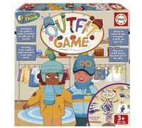 Educa - Juego de Mesa Educativo Outfit Game. Recoge Todas Las Prendas de Ropa Que coincidan con Tus Cartas y Quita Prendas de Otros Jugadores. Mejora de Estrategia y percepción Visual (20138)