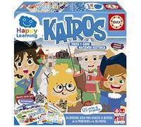 Educa - Juego de Mesa Educativo para Aprender Todo sobre Las Distintas etapas de la Historia | Kairos Happy Learning. A Partir de 6 años (19323)